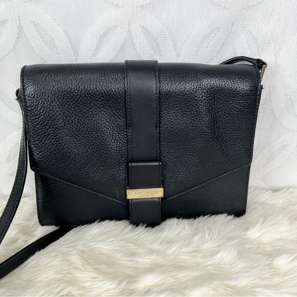 Kate Spade Josephine Black Leather Crossbody Bag - Picture 3 of 12